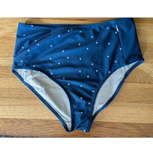 Nani Swimwear Dotted Zip Pocket Bottom, Size S
